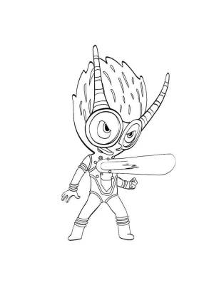 Раскраски Герои в Масках