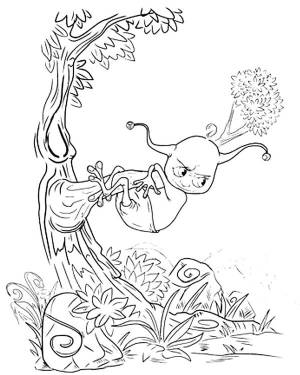 Раскраска Джинглики 9