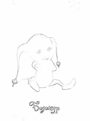 Раскраска Джинглики  и