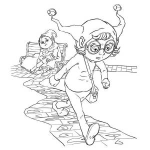 Раскраска Джинглики 16