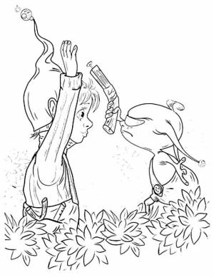 Раскраска Джинглики 10