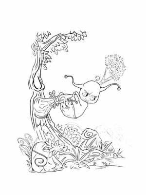 Раскраски Джинглики ,   рисовать онлайн