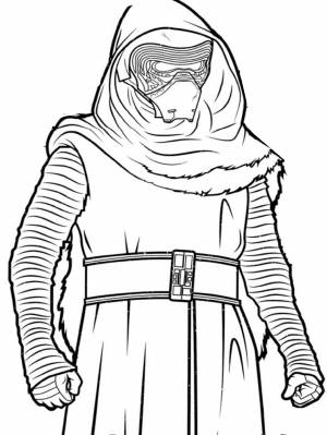 Кайло РЕН для срисовки