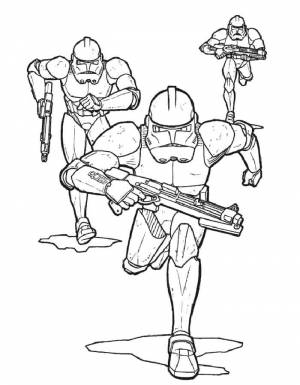 Раскраски Coloring page Star wars military coloring pages, Download print coloring page