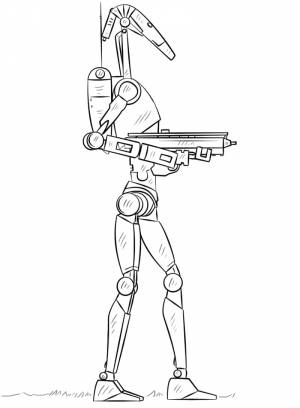Раскраска Звездные войны 53