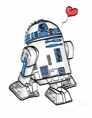 R2D2 in mode Love!