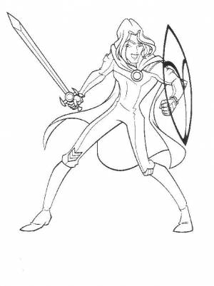 Раскраски фильма, Раскраска Инспектор гаджет Персонаж из мультфильма