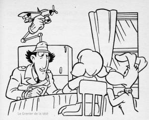 Pаскраска Инспектор Гаджет 39025