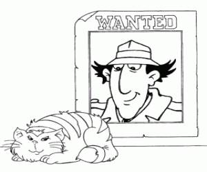 Раскраски Инспектор Гаджет