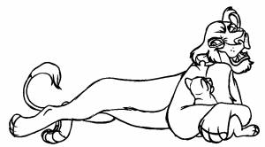 Pаскраска Король Лев 73742