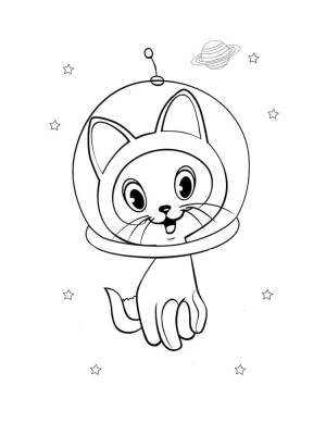 Раскраска Котенок Гав 12