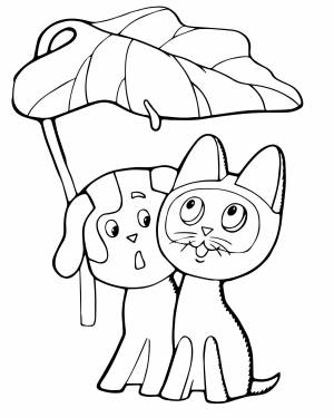 Персонажи Котенок Гав