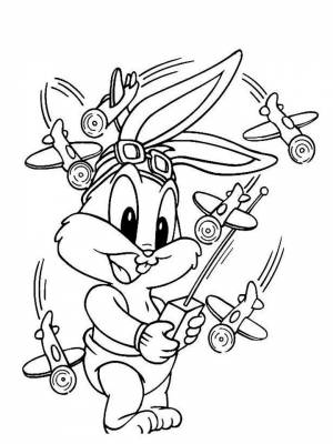 Раскраски Луни Тюнз   в формате