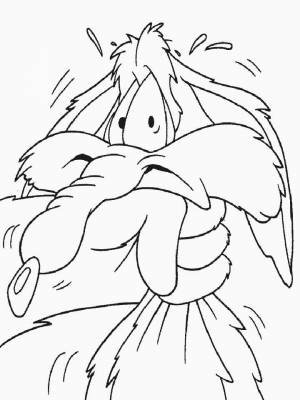 Раскраска Луни Тюнз  картинку