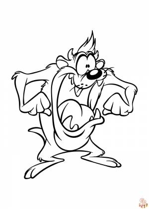 Бесплатные раскраски Looney Tunes