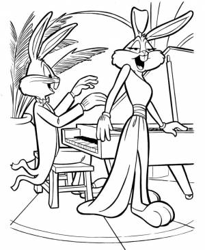 Раскраски Луни Тюнз