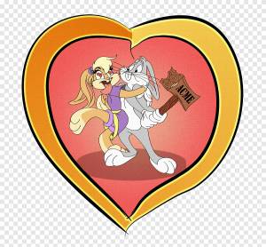 Lola Bunny Bugs Bunny Daffy Duck Looney Tunes, кролик, любовь, животные png