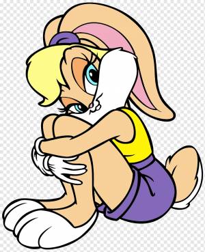 Lola Bunny Bugs Bunny Babs Банни Looney Tunes Рисование, кролик, животные, рука, купальники png