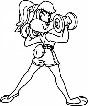 DataLife Engine > Версия для печати > Раскраски тини бани зайчик