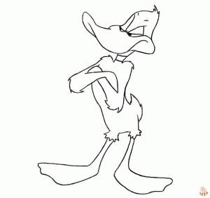 Раскрась свой мир с Даффи Даком