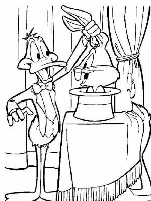 Раскраски Луни Тюнз   в формате