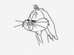 Багз банни раскраска