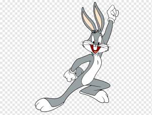 Bugs Bunny Daffy Duck, кролик, белый, млекопитающее, животные png