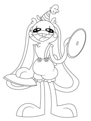 Раскраски зайчик банни
