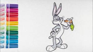 Как нарисовать Багз Банни