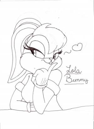 Багз банни раскраска