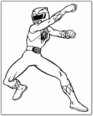 Раскраски Могучие рейнджеры