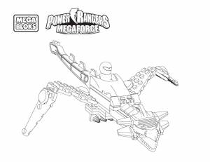 Раскраски рейнджер, Раскраска Могучие рейнджеры Могучие рейнджеры