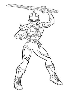 Раскраски Могучие Рейнджеры  и  онлайн