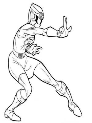 Раскраски Могучие рейнджеры ниндзя шторм