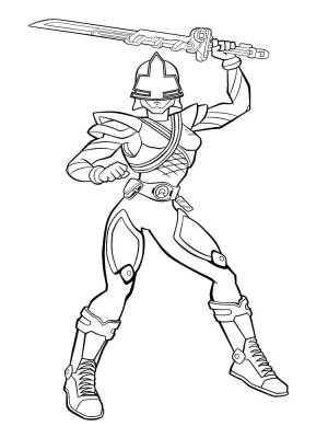 Раскраски Могучие Рейнджеры