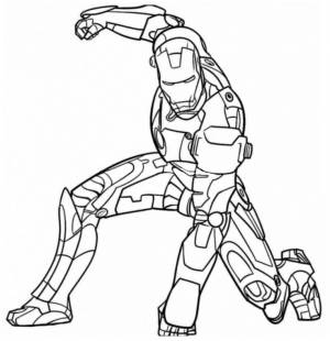 Пин от пользователя Coloring Fun на доске Iron Man