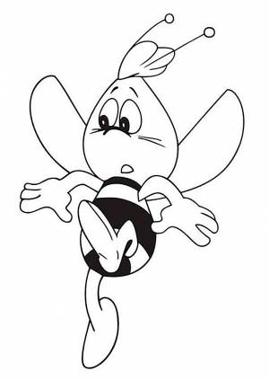 Раскраски Пчёлка Майя  и  онлайн