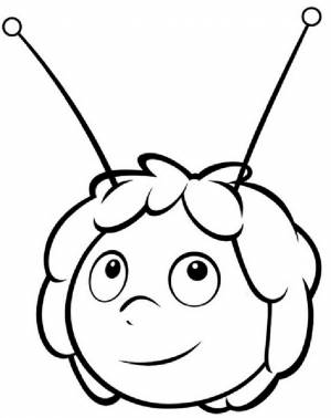 Раскраски Пчёлка Майя  и  онлайн