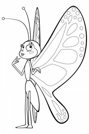 Раскраски Пчелка Майя