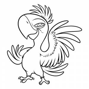 Раскраска Тьяго из Рио 2