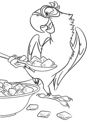 Раскраски Раскраска Рио рио рио