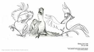 Концепт арты к мультфильму Рио и Рио 2