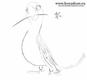 Как нарисовать Жемчужинку из Рио 2