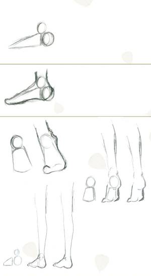Как рисовать руки, ноги и ступни