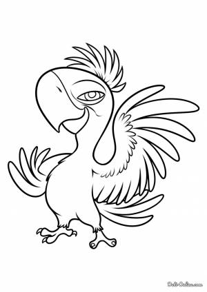 Раскраска Тьяго из Рио 2