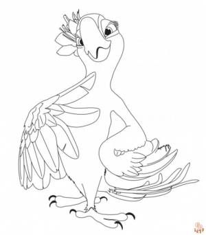 Раскрась свой мир с помощью раскраски Рио