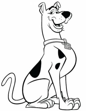 Раскраски Скуби Ду