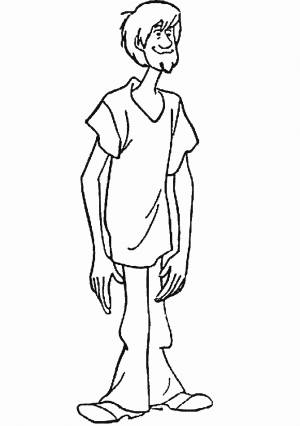 Pаскраска Скуби-ду 31601