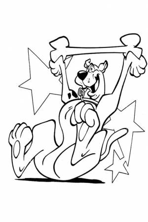 Раскраски Скуби Ду