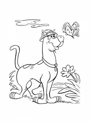 Раскраски Скуби Ду